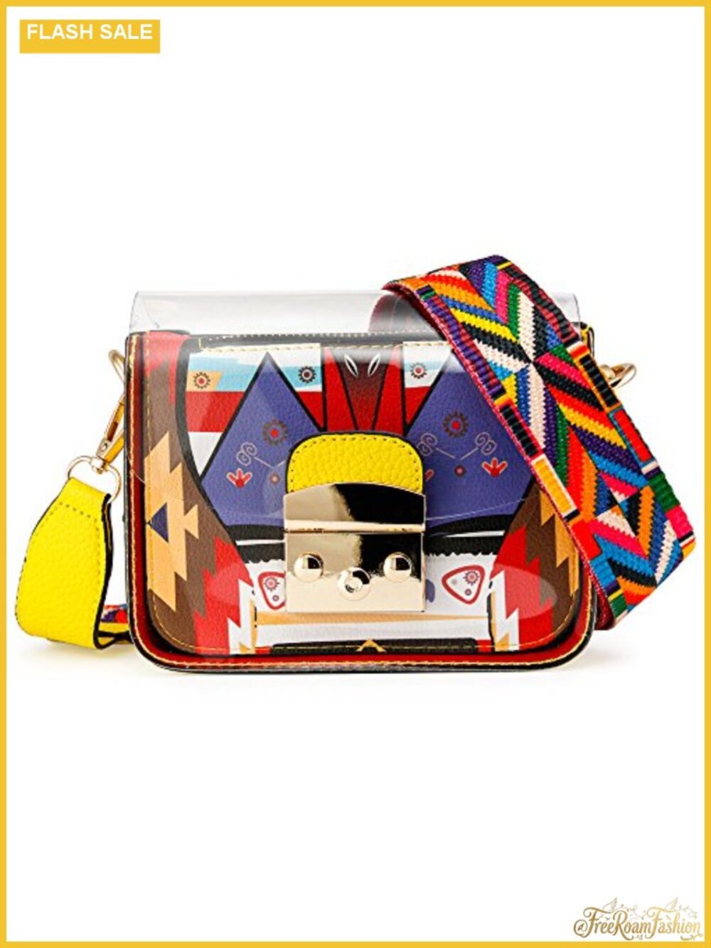 Women Mini Transparent Plastic Crossbody Bag Durable Summer Shoulder Purse